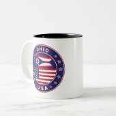 Ohio Tweekleurige Koffiemok (Voorkant links)