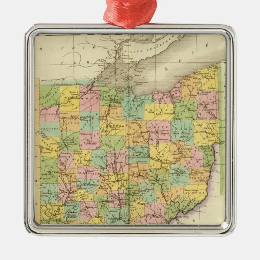 Ohio US Metalen Ornament (Voorkant)