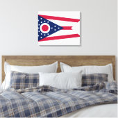 Ohio (US State) Canvas Print (Insitu (Slaapkamer))