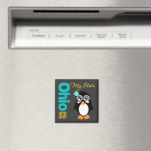 Ohio USA Penguin Magneet (Insitu (Vaatwasser))