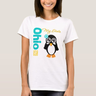 Ohio USA Penguin T-shirt