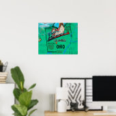 Ohio USA Poster (Thuiskantoor)