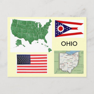 Ohio, Verenigde Staten Briefkaart