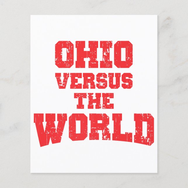 OHIO VERSUS DE WERELD (Voorkant)