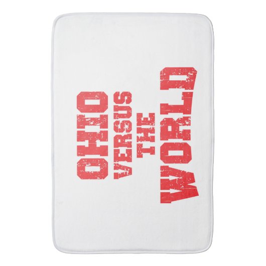 OHIO VERSUS DE WERELD BADMAT (Voorkant Verticaal)