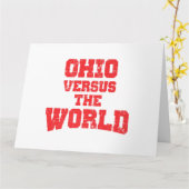 OHIO VERSUS DE WERELD KAART (Gele Bloem)