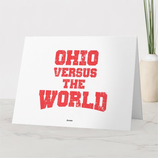 OHIO VERSUS DE WERELD KAART (Achterkant)