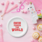 OHIO VERSUS DE WERELD PAPIEREN BORDJE (Feest)