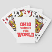 OHIO VERSUS DE WERELD POKERKAARTEN (Achterkant)