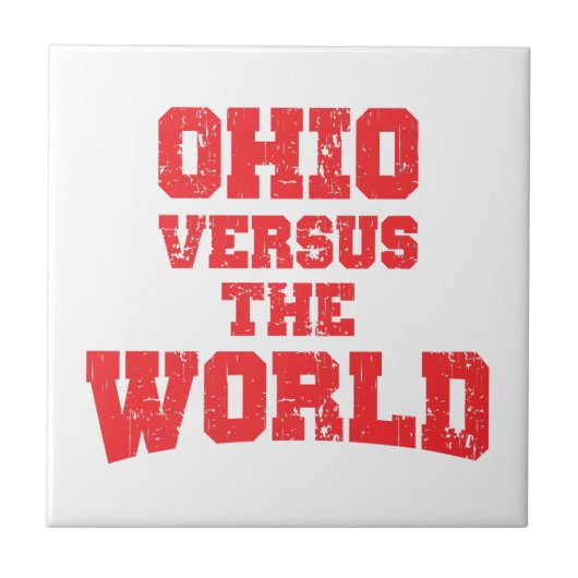 OHIO VERSUS DE WERELD TEGELTJE (Voorkant)