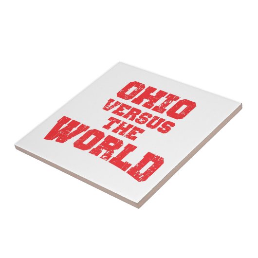 OHIO VERSUS DE WERELD TEGELTJE (Zijkant)