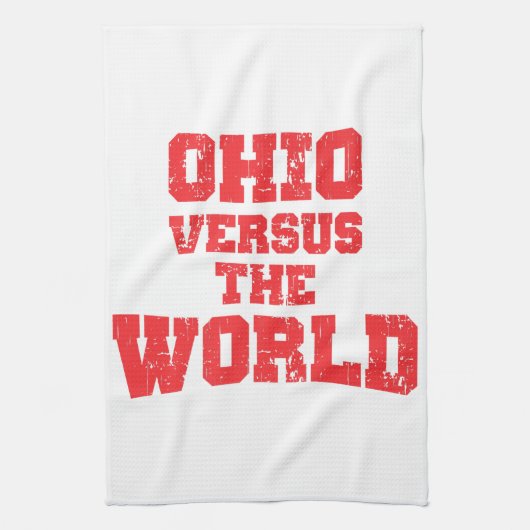 OHIO VERSUS DE WERELD THEEDOEK (Verticaal)