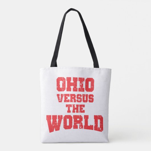 OHIO VERSUS DE WERELD TOTE BAG (Achterkant)