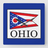 Ohio Vierkante Klok (Voorkant)