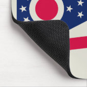 Ohio-vlag: De Buckeye-staatbanner Muismat (Hoek)
