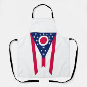 Ohio-vlag: De Buckeye-staatbanner Schort (Voorkant)
