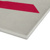 Ohio-vlag: De Buckeye-staatbanner Snijplank (Hoek)