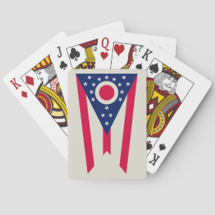 Ohio-vlag: De Buckeye-staatsvlag Pokerkaarten