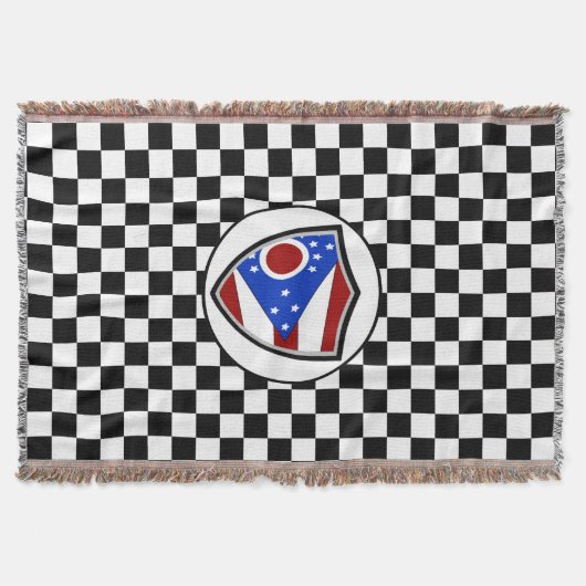 Ohio vlag deken (Voorkant)