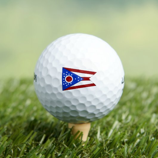 Ohio vlag golfballen (Insitu Shirt)