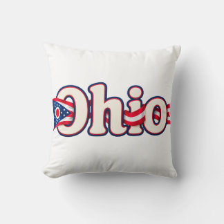 Ohio-vlag kussen