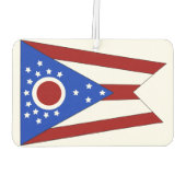 Ohio vlag luchtverfrisser (Achterkant)
