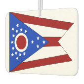 Ohio vlag luchtverfrisser (Links)