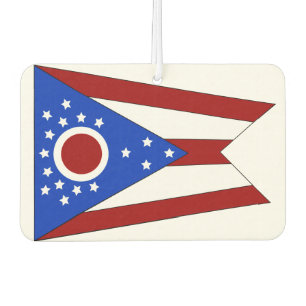 Ohio vlag luchtverfrisser