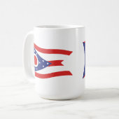 Ohio Vlag Mok (Voorkant links)