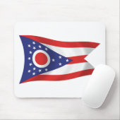Ohio Vlag Muismat (Met muis)