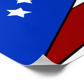 Ohio vlag poster (Hoek)