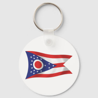 Ohio Vlag Sleutelhanger