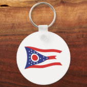 Ohio Vlag Sleutelhanger (Voorkant)