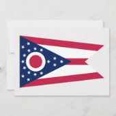 Ohio Vlag, Vlag van Ohio Huwelijk Kaart (Achterkant)