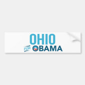 Ohio voor Barack Obama Biden Bumpersticker (Voorkant)
