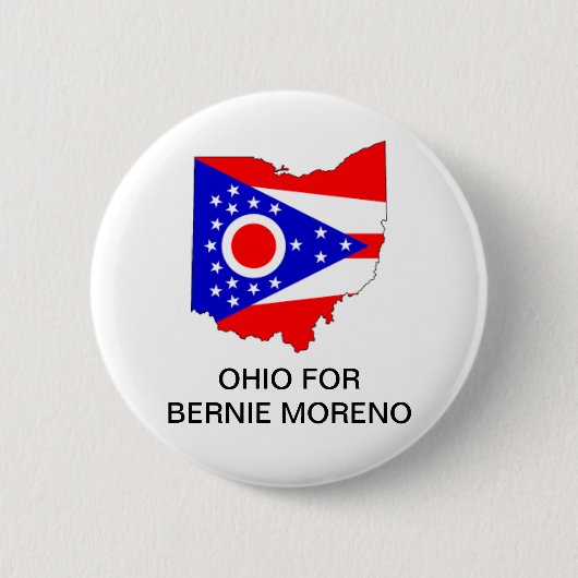 OHIO voor BERNIE MORENO SENATE Button (Voorkant)