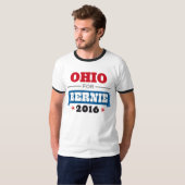 OHIO VOOR BERNIE SANDERS T-SHIRT (Voorkant volledig)