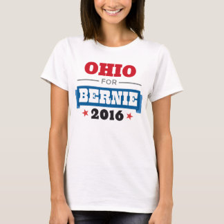 OHIO VOOR BERNIE SANDERS Vloeistof Lange T-Shirt