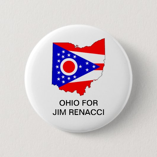 OHIO voor Jim Renacci GOVERNOR Button (Voorkant)