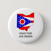 OHIO voor Joe Biden 2020 Presidentiële Button (Voorkant)