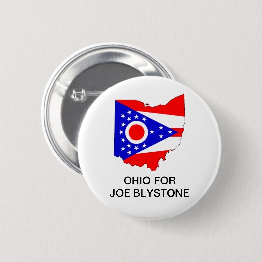 OHIO voor Joe Blystone GOVERNOR Button (Voorkant /achterkant)