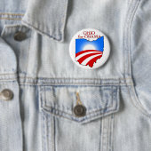 Ohio voor Obama Ronde Button 5,7 Cm (In situ)