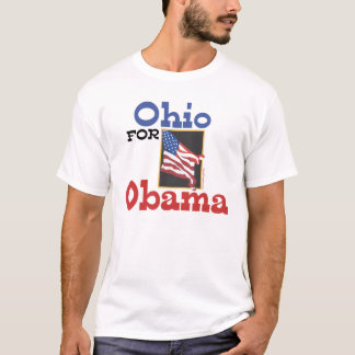 Ohio voor Obama Tee Shirt