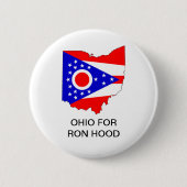 OHIO voor Ron Hood GOVERNOR Button (Voorkant)