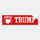 OHIO VOOR TRUMP BUMPERSTICKER (Voorkant)