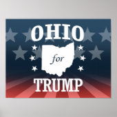 OHIO VOOR TRUMP POSTER (Voorkant)