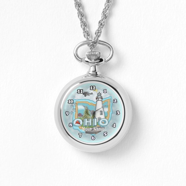 Ohio Vuurtoren horloge (Voorkant)