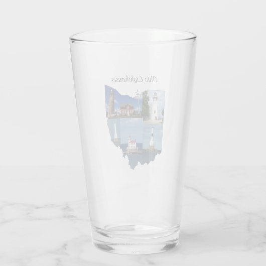 Ohio Vuurtorens glas (Achterkant)