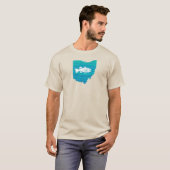 Ohio Wave Vist T-shirt (Voorkant volledig)