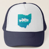 Ohio Wave Vist Trucker Pet (Voorkant)